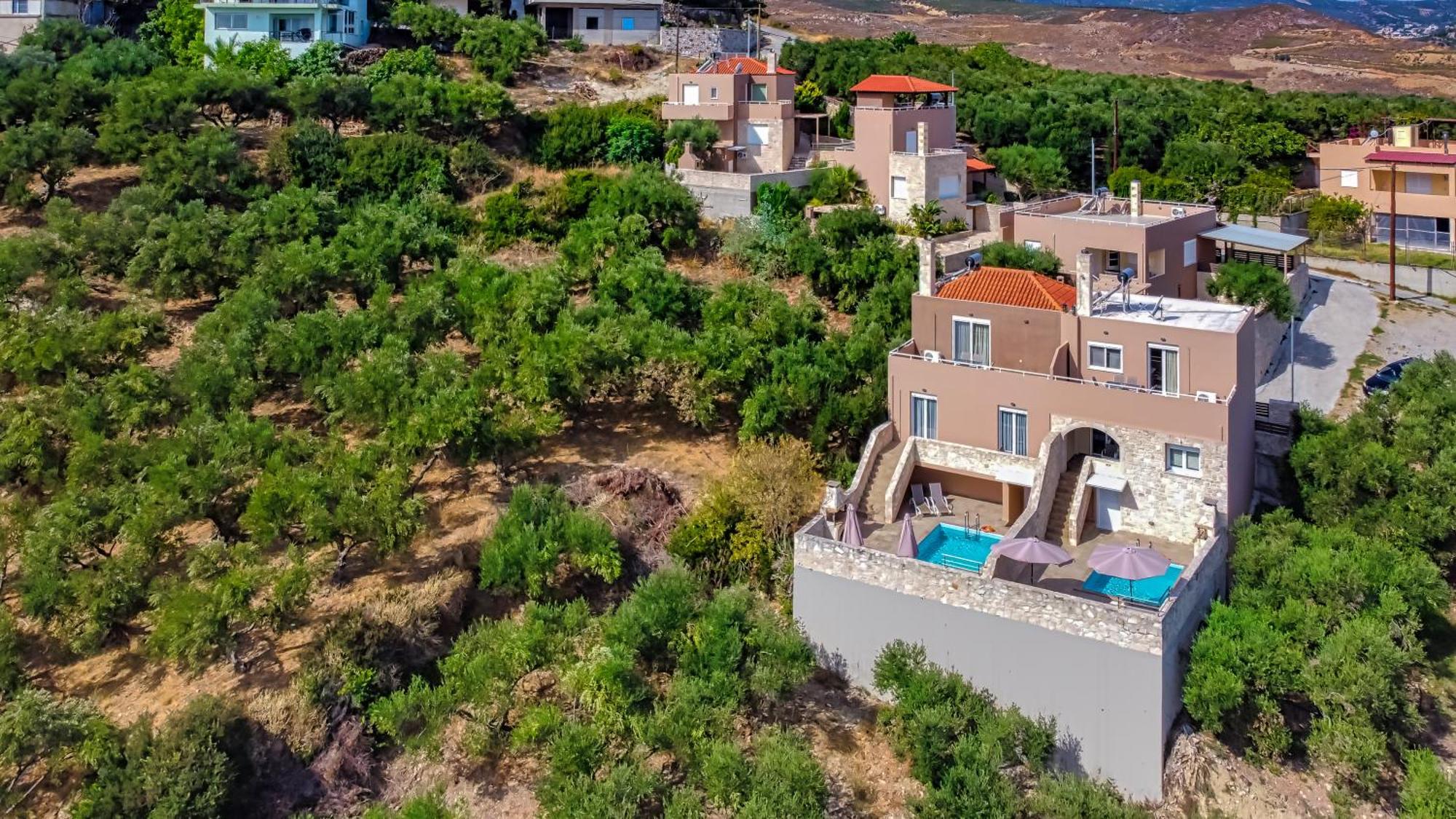 Theo Villas With Sea View Marathokefála Exterior foto