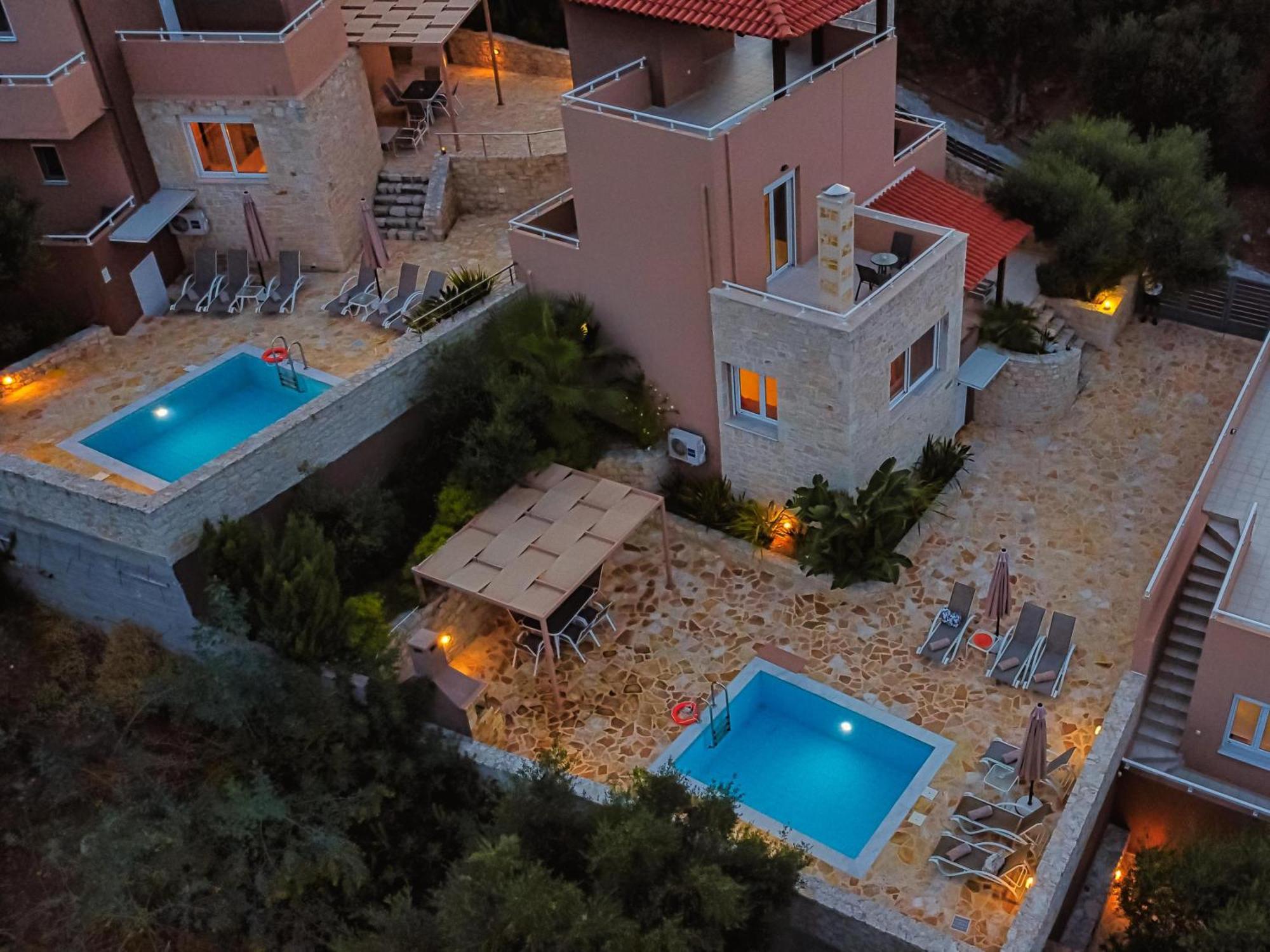 Theo Villas With Sea View Marathokefála Zimmer foto