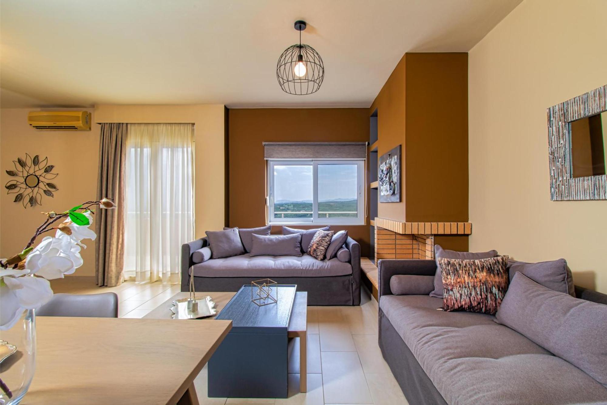 Theo Villas With Sea View Marathokefála Zimmer foto